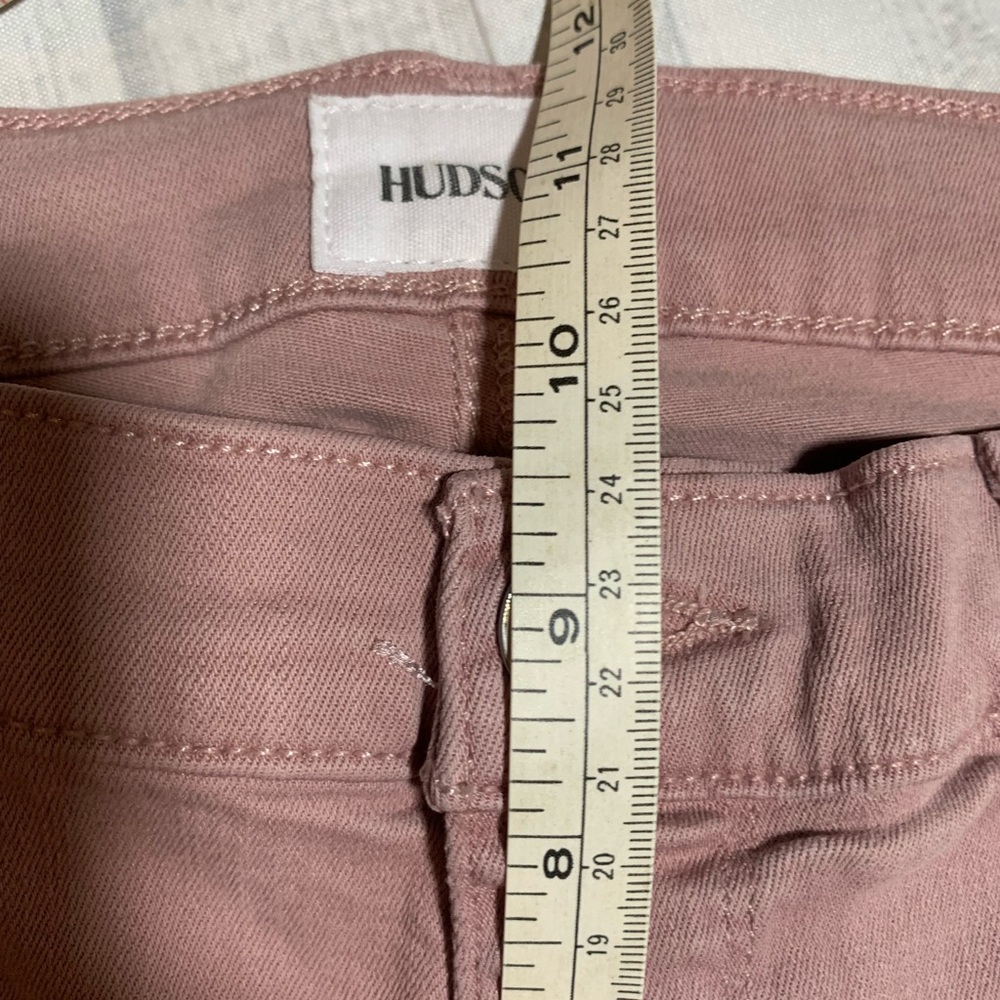 Hudson Krista ankle super skinny Jeans. Mid rise. Mauve. Size 31. - Picture 10 of 11